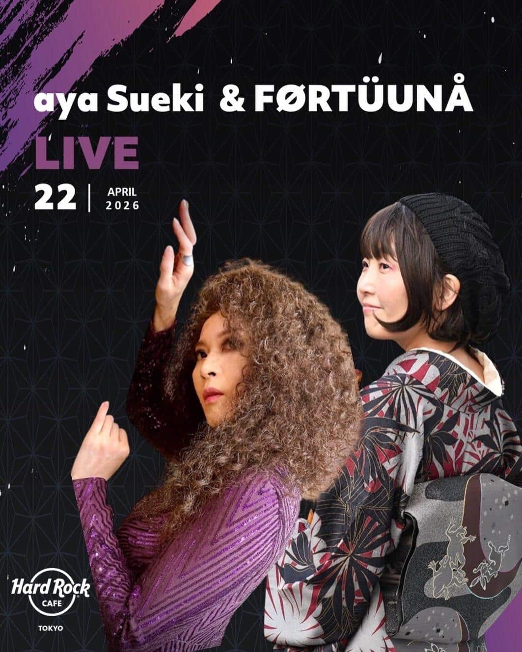 April Special Live performed by aya Sueki & FØRTÜUNÅ