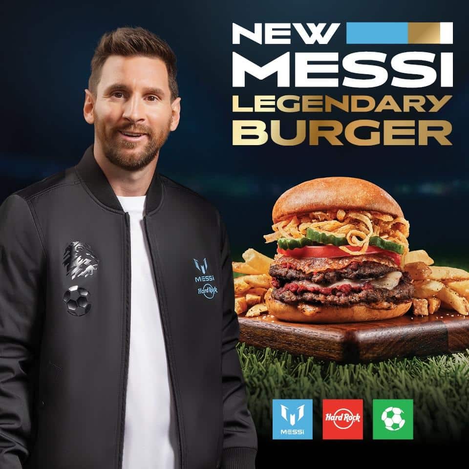 🍔MESSI LEGENDARY BURGER登場⚽️🍔