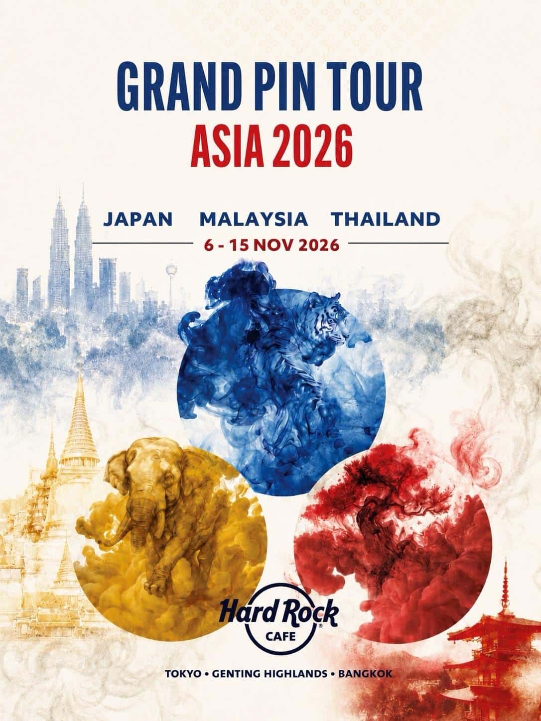 📌 GRAND PIN TOUR ASIA 開催！📌